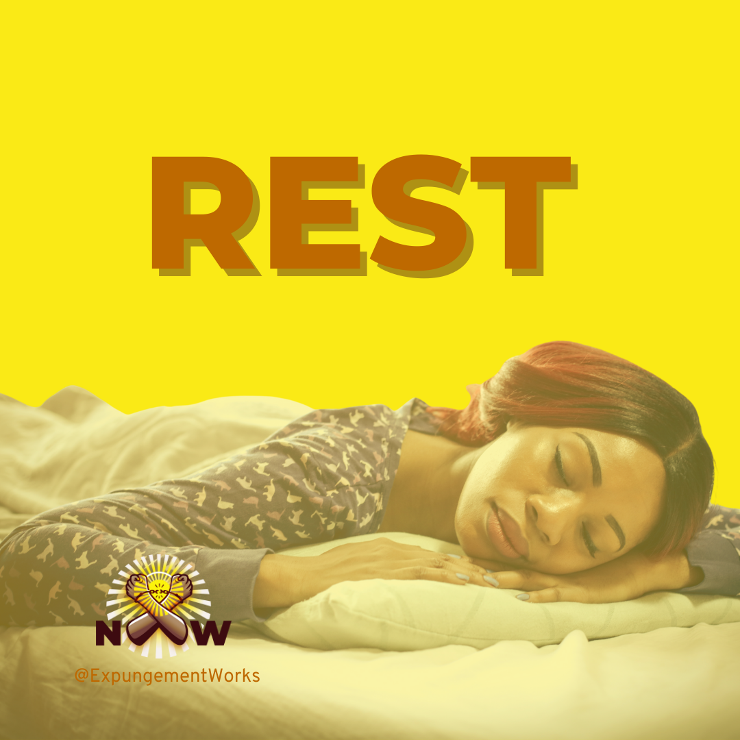 Monday, 9/27 - Our rest is a form of resistance and reparations. Take this day to recharge, regroup and restore before a week dedicated action.